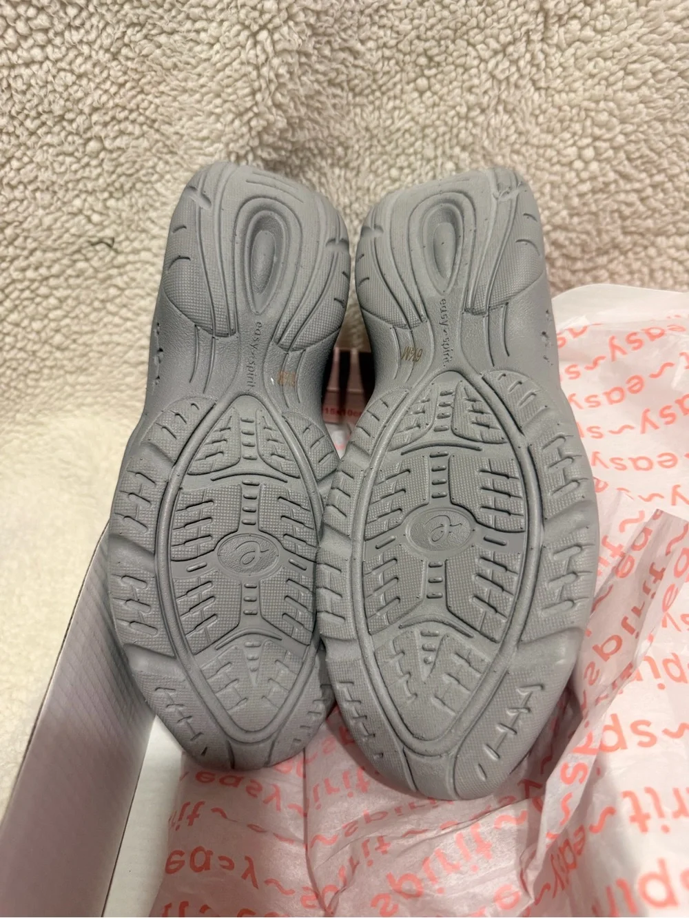 Spirit Slip-On Comfort Flats in Gray